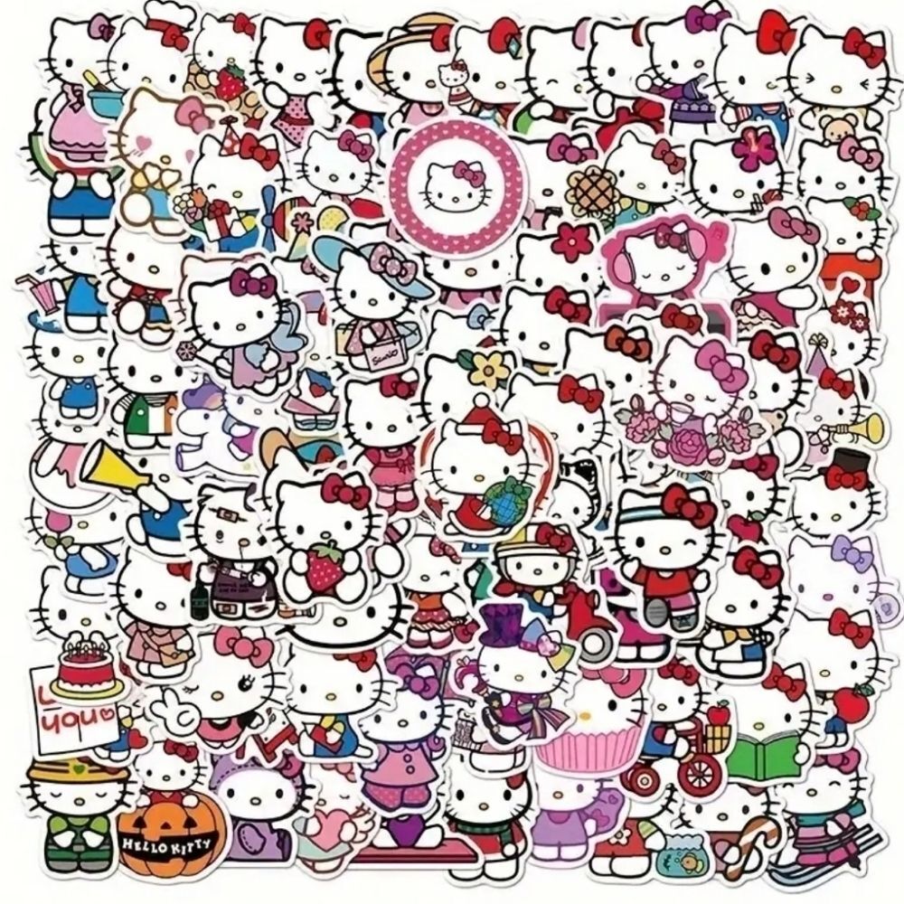 HELLO Kitty sanrio friend's 100 stickers